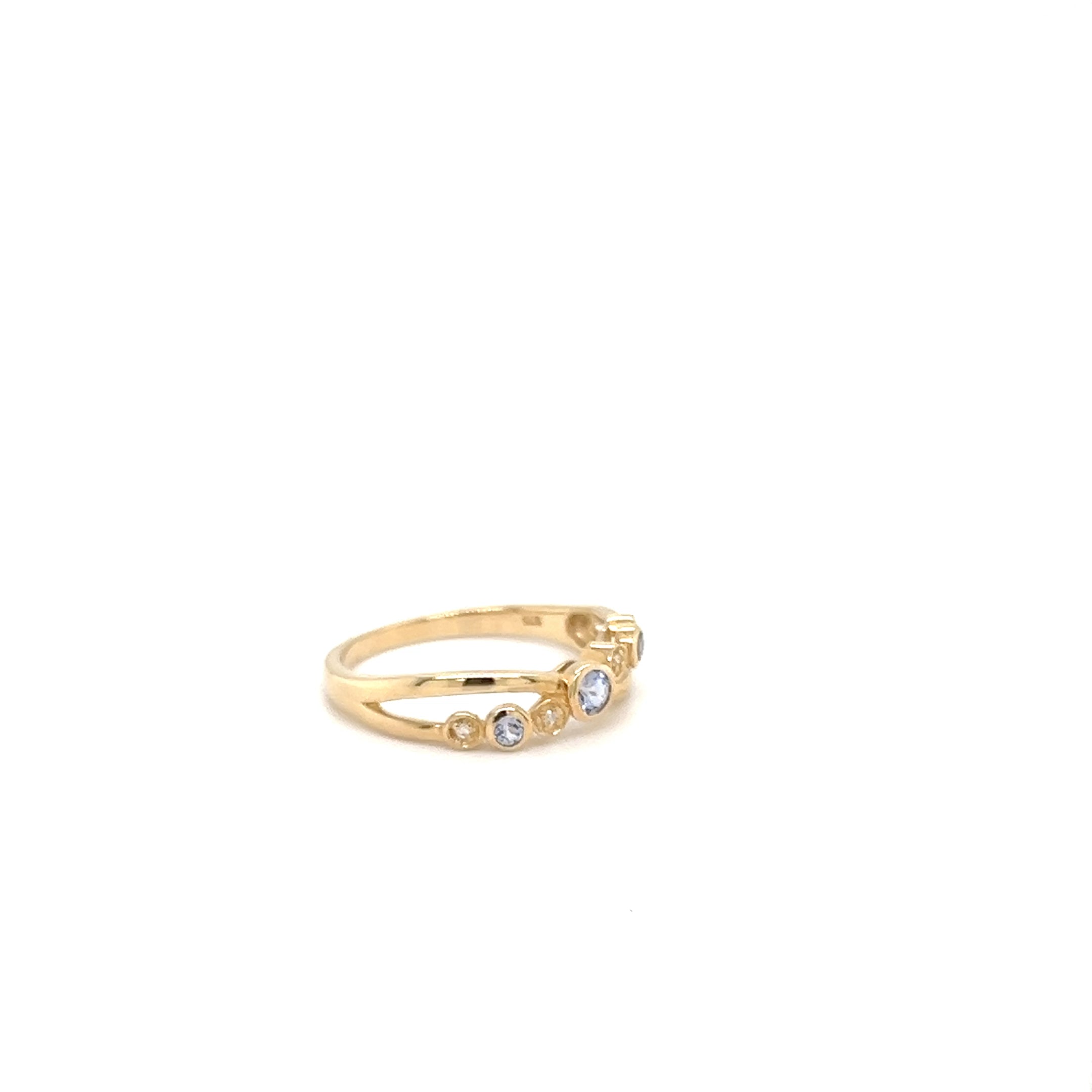 9ct Yellow Gold Tanzanite Ring