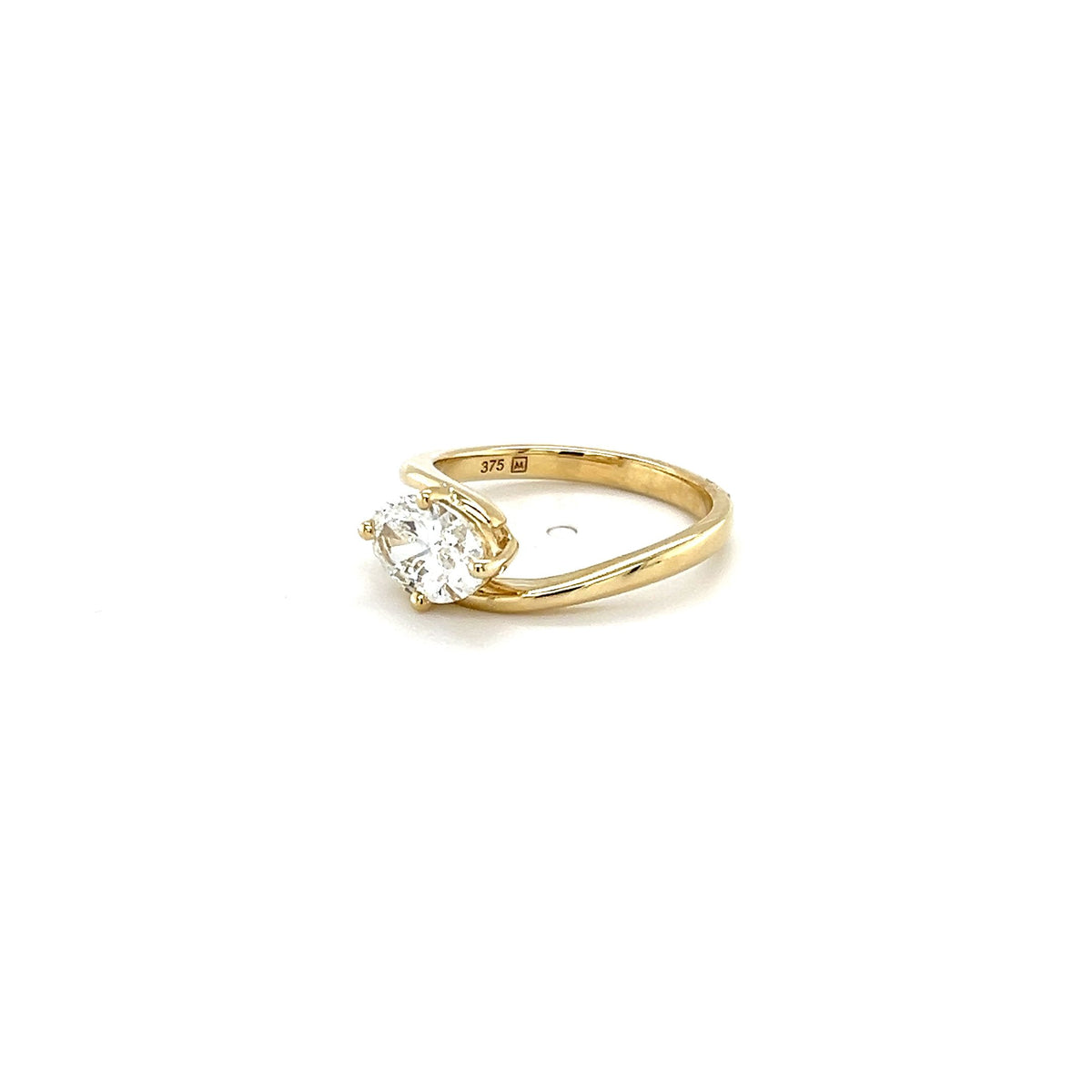 9ct Yellow Gold 1.50ct Lab-Grown Diamond Ring