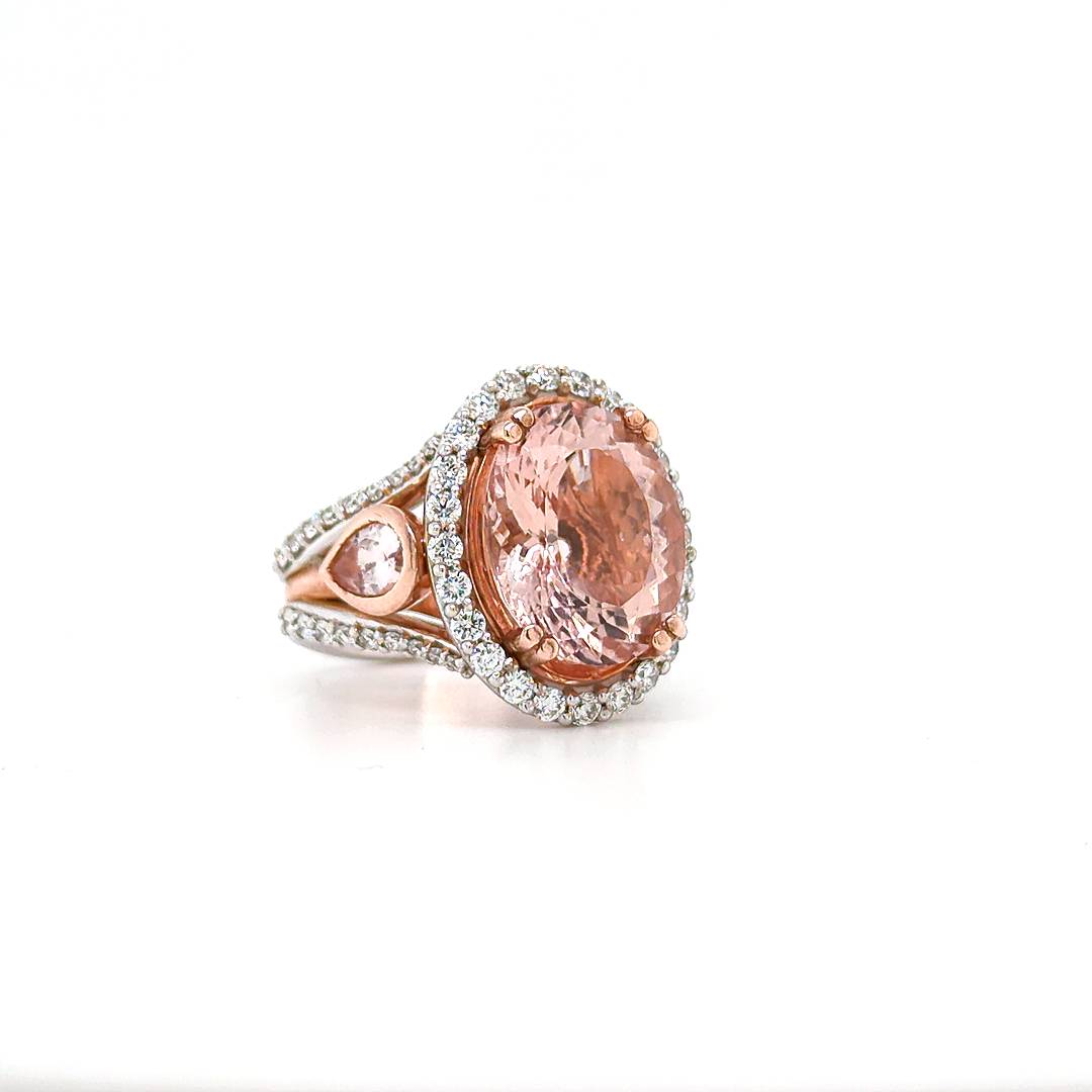 MORGANITE COCKTAIL RING