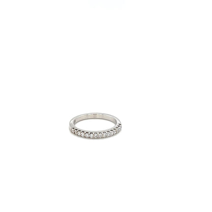 18K White Gold Diamond Ring