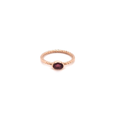 PINK TOURMALINE RING