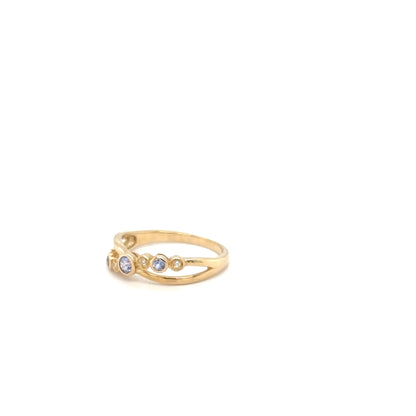 9ct Yellow Gold Tanzanite Ring