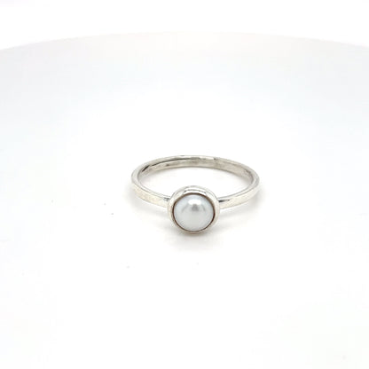 Sterling Silver Freshwater Pearl Ring