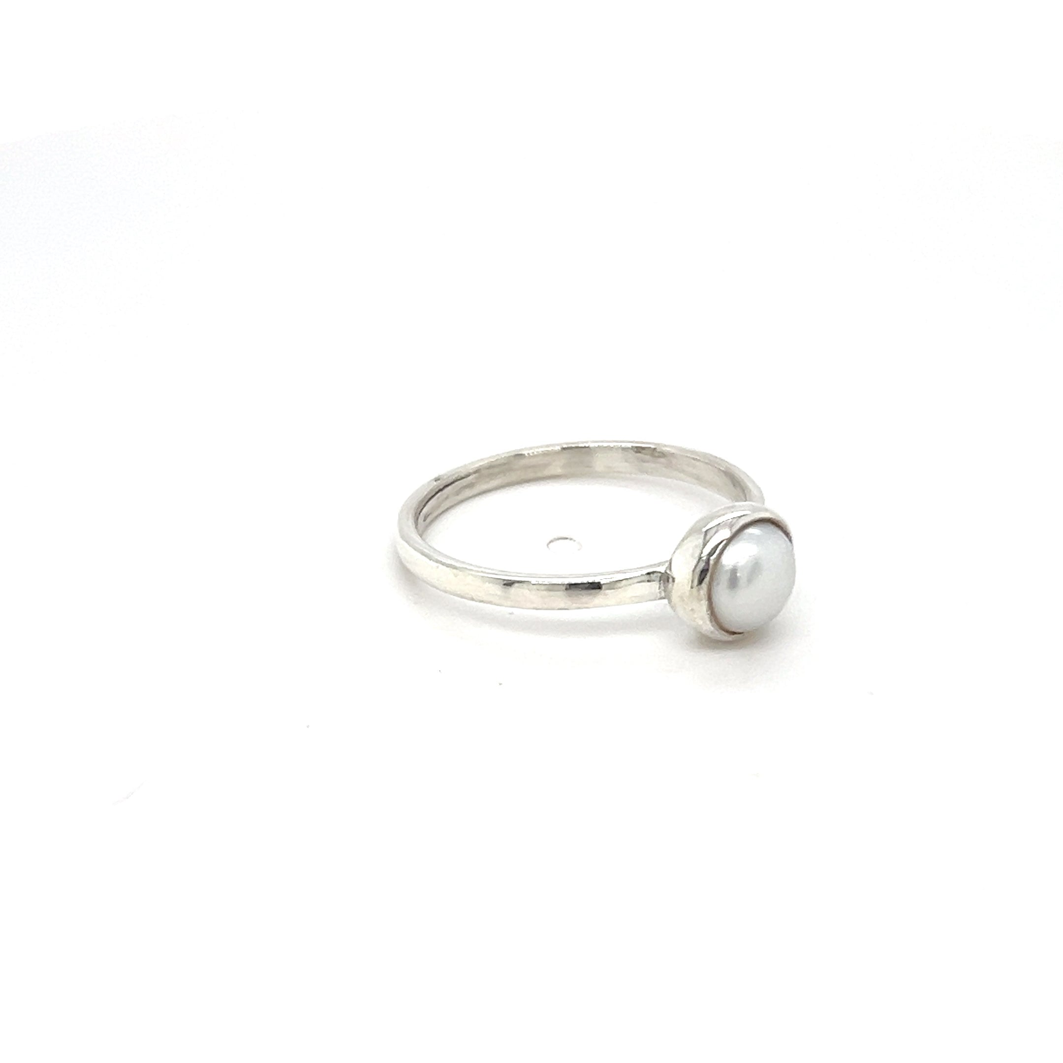 Sterling Silver Freshwater Pearl Ring