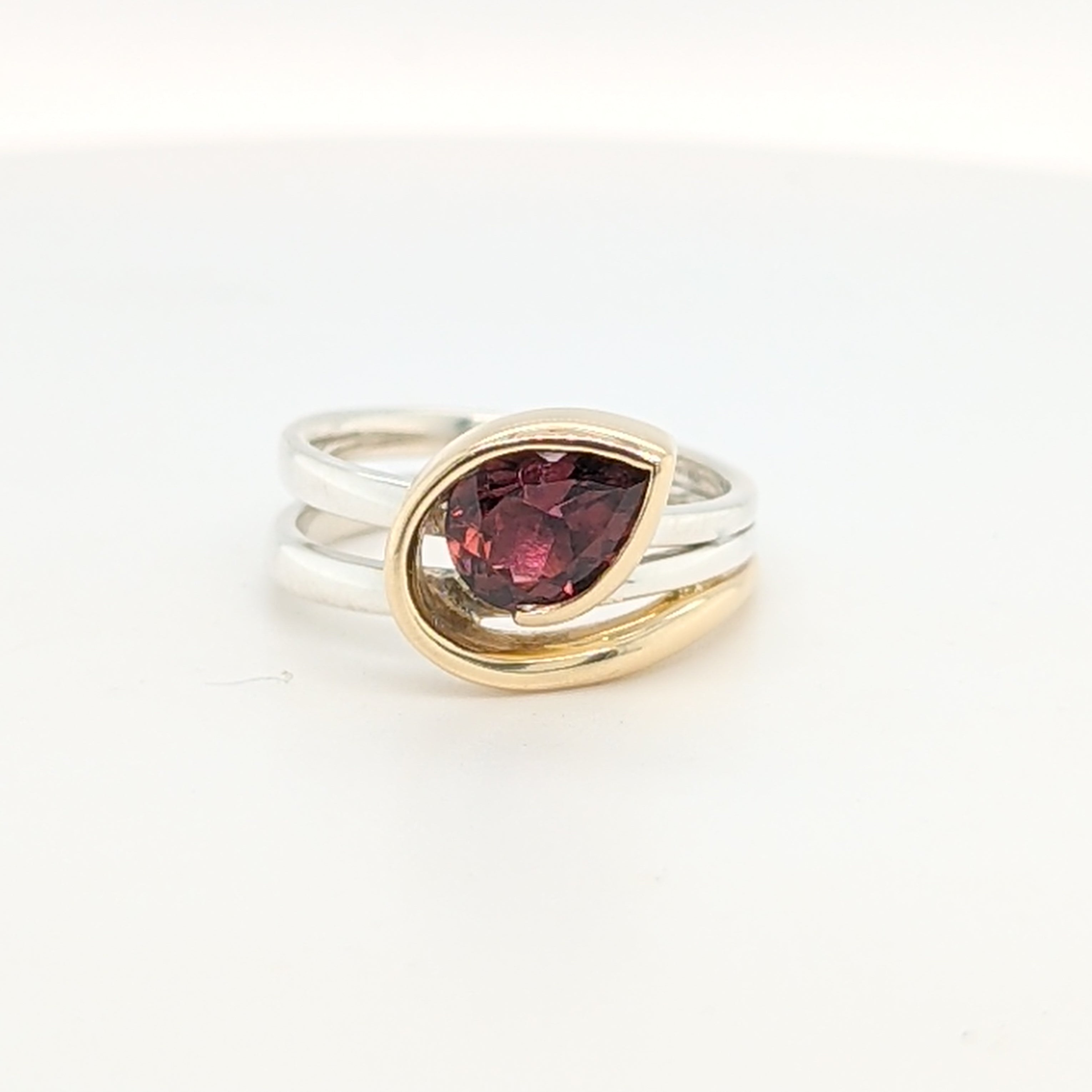 PEAR CUT TOURMALINE RING
