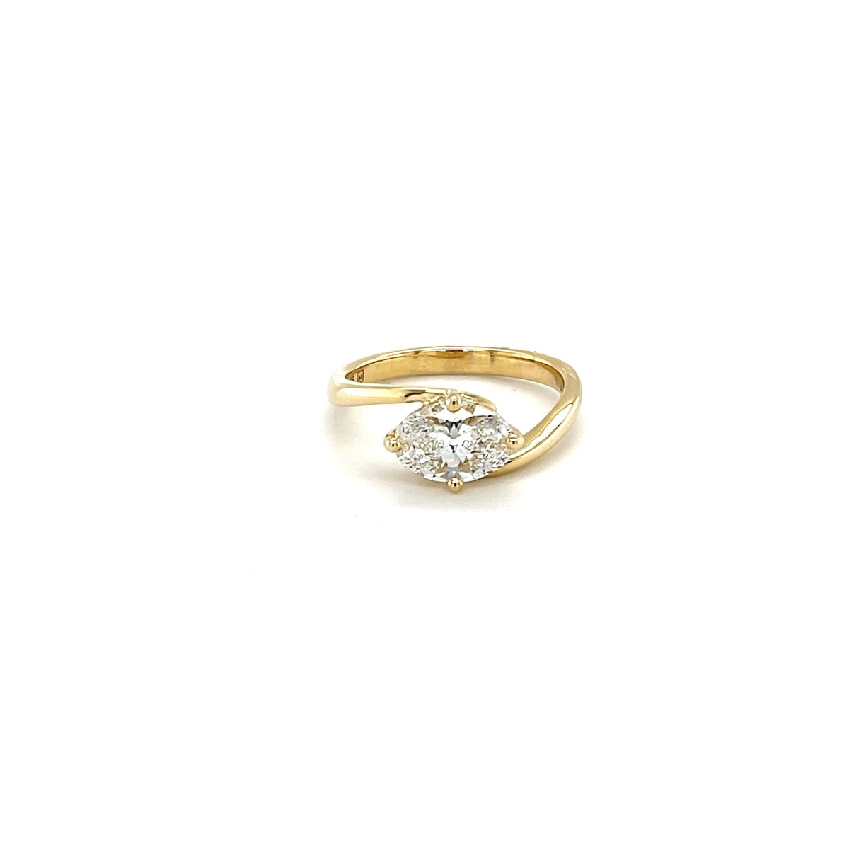 9ct Yellow Gold 1.50ct Lab-Grown Diamond Ring