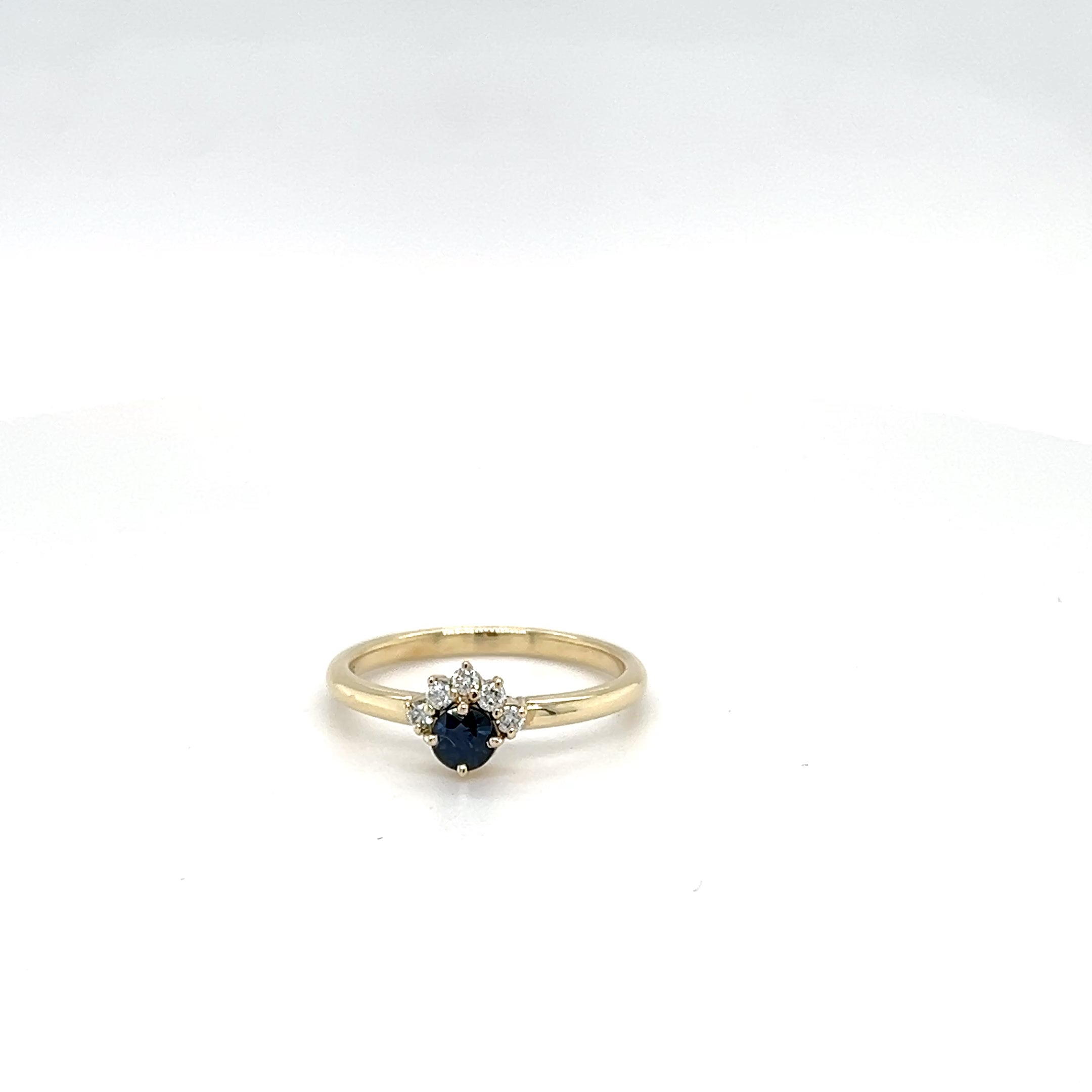 Australian Blue Sapphire Ring
