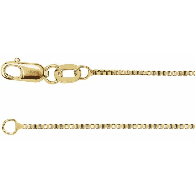 14K Yellow Gold-Filled Box Chain