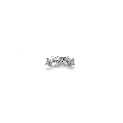 9ct White Gold Lab-Grown Diamond Earrings