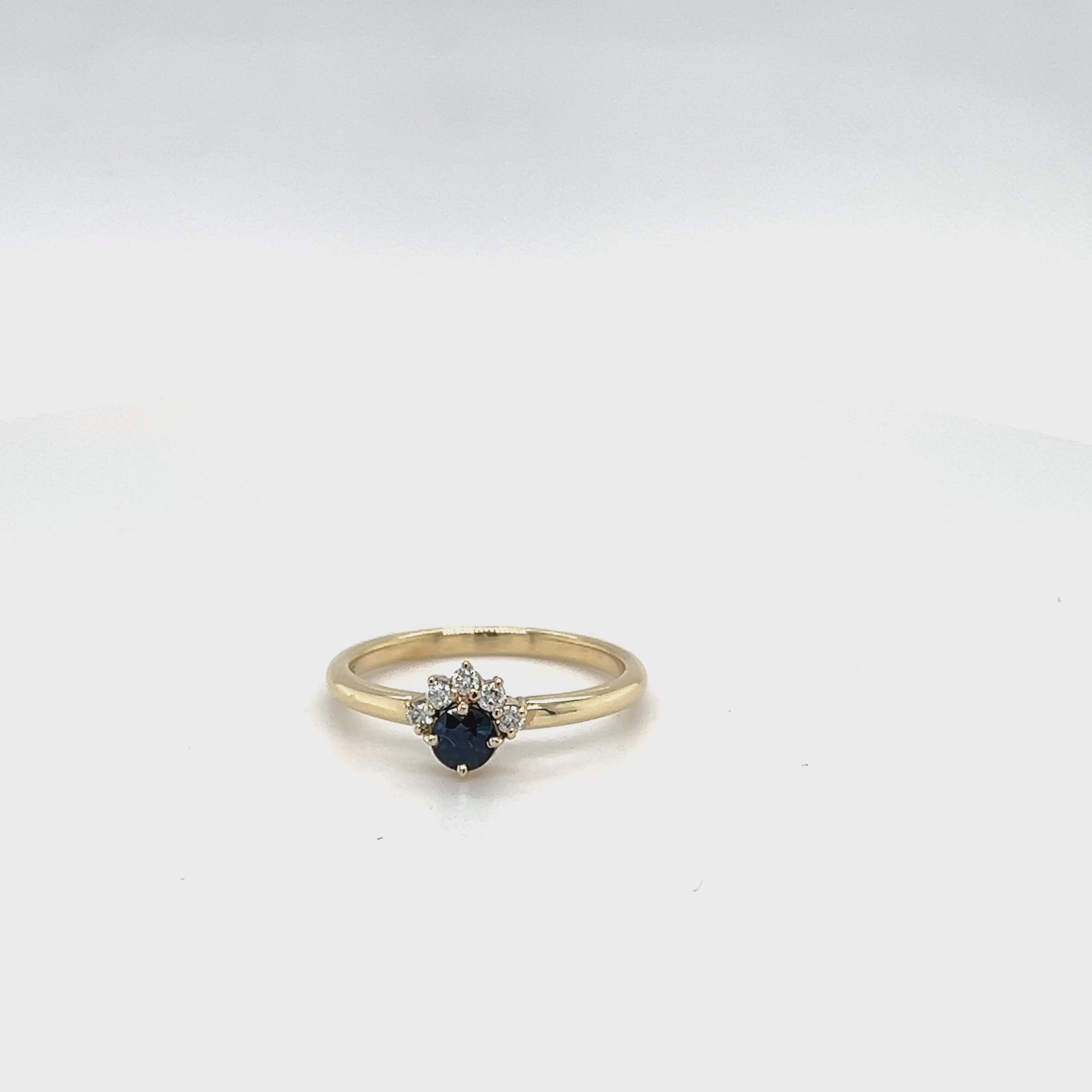 Australian Blue Sapphire Ring