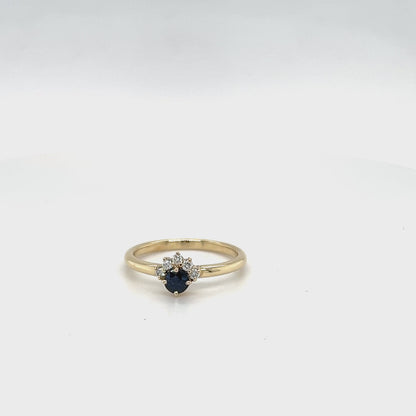 Australian Blue Sapphire Ring