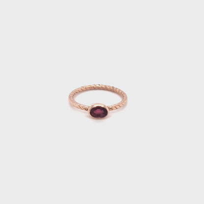 PINK TOURMALINE RING